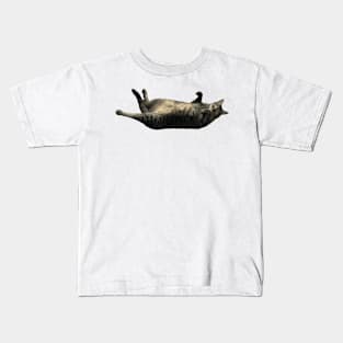 Kitty crunches Kids T-Shirt